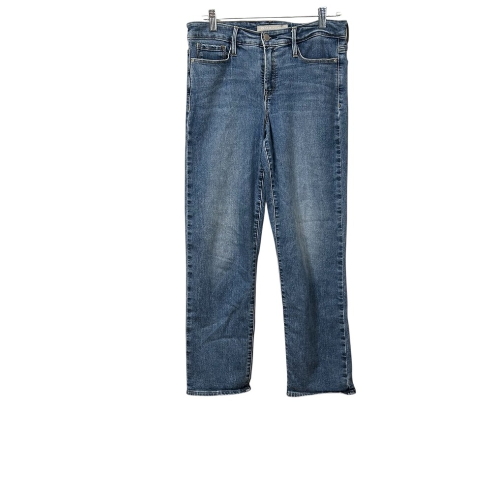 ATHLETA Slim Straight size 10 Tall Sculptek Women’s Jeans Lapis Wash Stretch - Picture 2 of 14